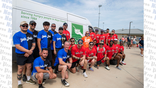 Battle on the Gridiron benefits Hays County Food Bank