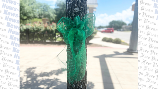 Buda, Kyle participate in a gesture of solidarity