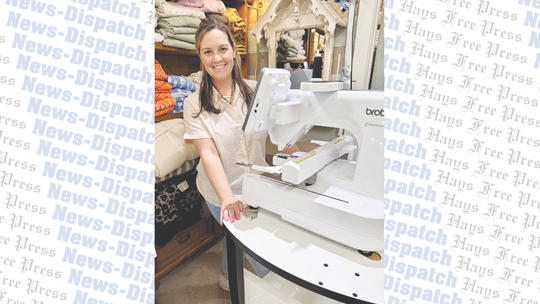 Dripping Springs embroidery studio stitches ideas into reality
