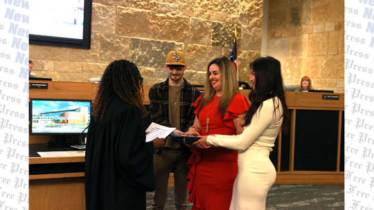 Kimberly Goodman sworn in to Buda City Council