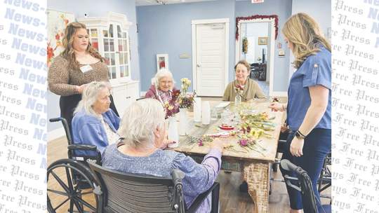 PAM Rehab, Alexis Pointe team up for flower bouquet workshop