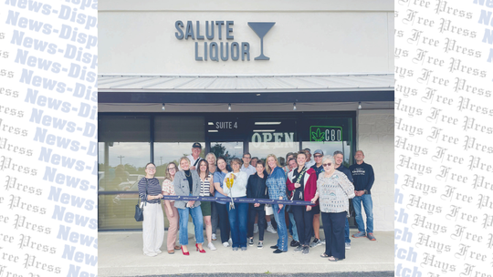 Salute Liquor cuts ribbon in Dripping Springs