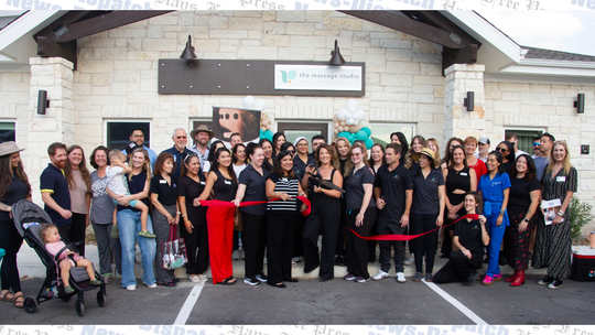 The Massage Studio cuts ribbon on new location