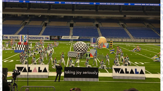 Dripping Springs High School Tiger band places 11th at state contest