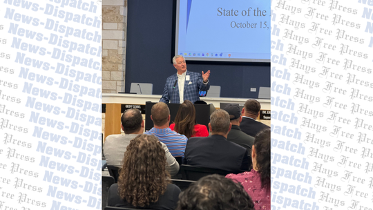 Superintendent Dr. Eric Wright shares Hays CISD district update, aims to shift public education reputation