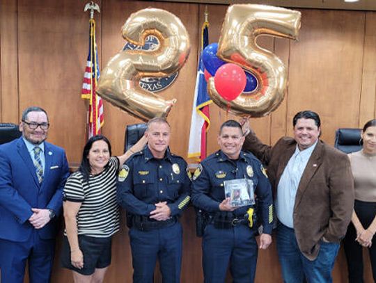 25 years on the force: Captain Hernandez celebrates quarter century with KPD