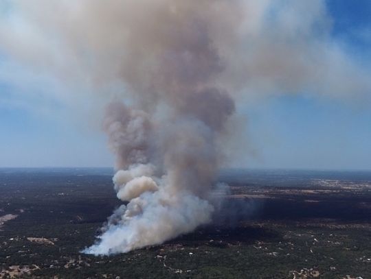 400-acre blaze 100% contained in Hays County