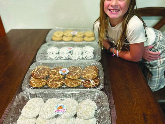 9-year-old dreams big with cookie business