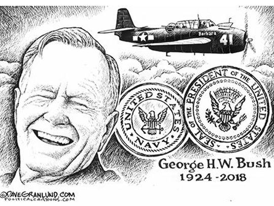 A final salute to a good, decent man and statesman