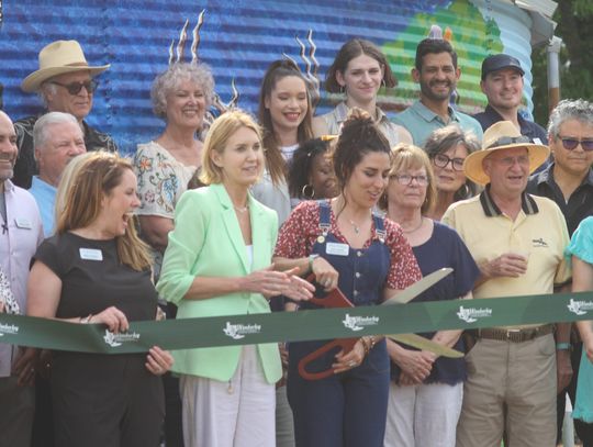 Alexis Pointe unveils Wimberley-themed mural