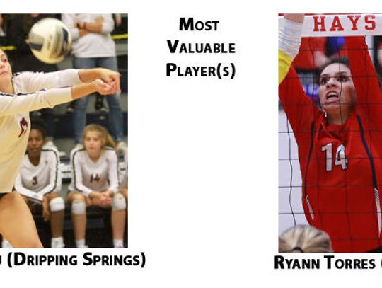 All Hays Free Press/News-Dispatch Volleyball Team
