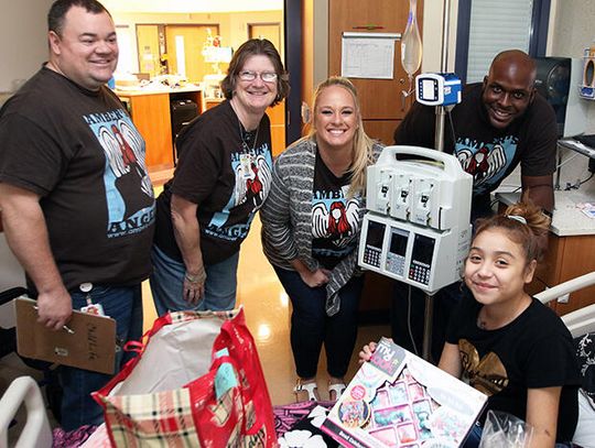 Amber’s Angels spread cheer at Dell Children’s Hospital