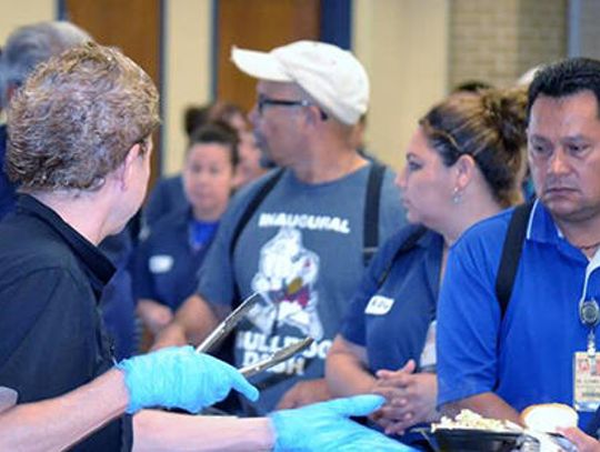 Annual luncheon honors HCISD custodial staff