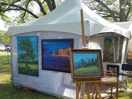 Art painted across the Hill Country