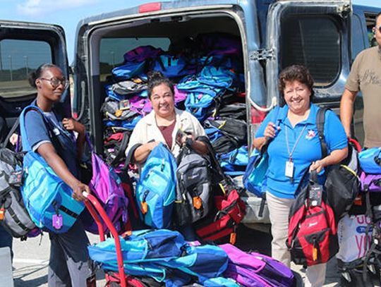 Backpacks for the kids