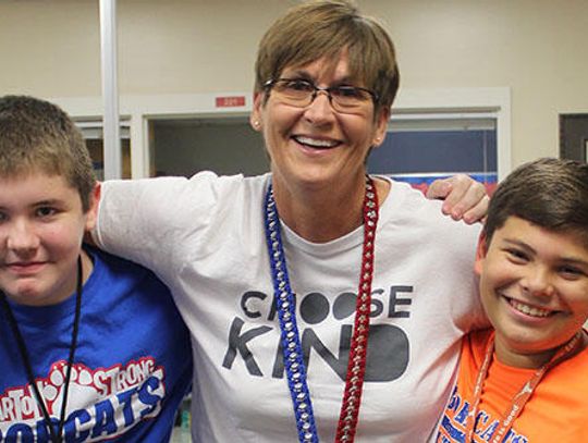 Barton Middle School principal appreciated for commitment to students