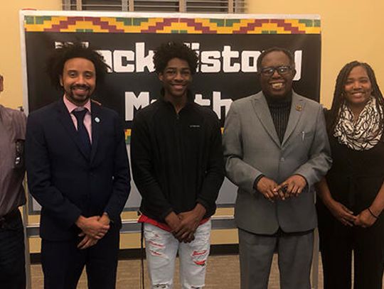 Black history program at Kyle Library