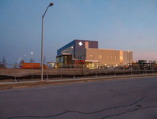 BSW parking lot under construction