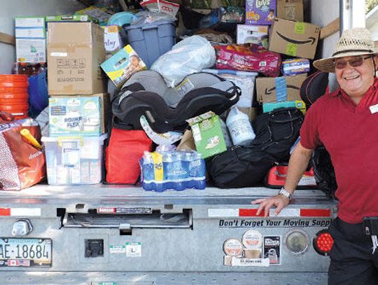 Buda Chamber donates items for Hurricane Harvey relief