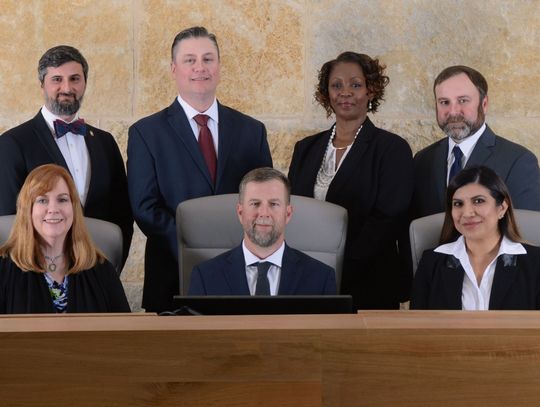 Buda Chamber honors city council, manager