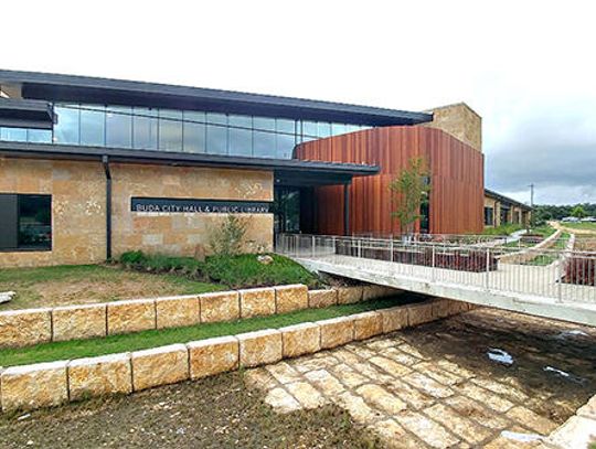 Buda City Hall to open for business by end of July, Library set for August