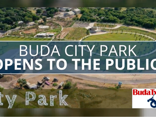 Buda City Park now open to the public