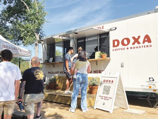 Buda community celebrates Doxa Coffee Roasters