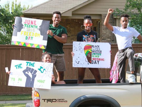 Buda holds its first Juneteenth parade with messages of peace, change and celebration