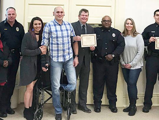 Buda Police honored for saving local man’s life