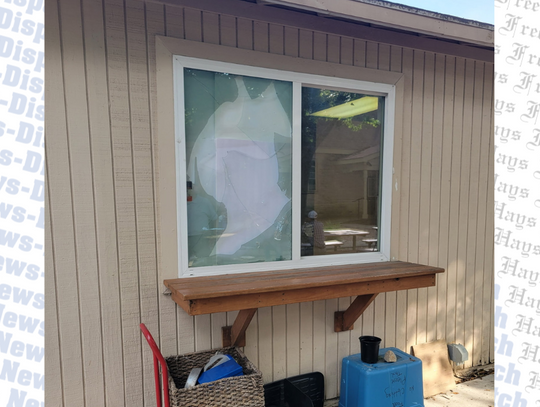Buda United Methodist Church food pantry building vandalized