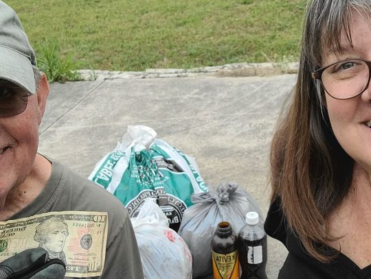 Buda volunteers gather 200 pounds of trash on Earth Day