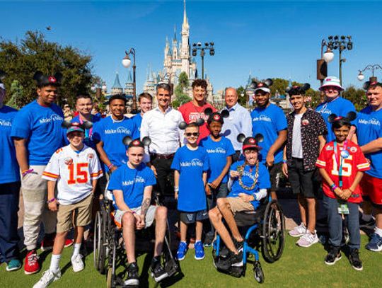 Buda youngster granted wish for Super Bowl, Disney World celebration