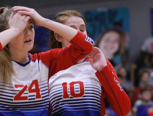 Canyon ousts Hays VB from playoffs in four 