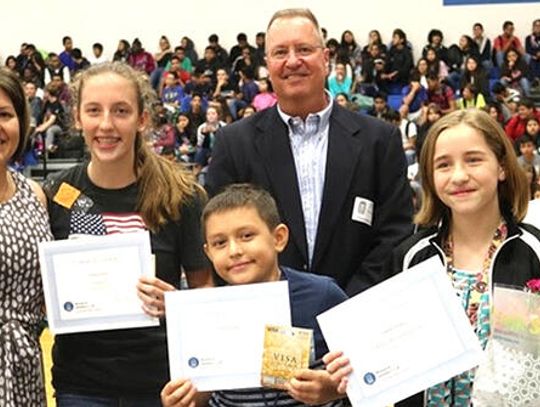 Chapa students win annual Monarch writing contest on importance of water