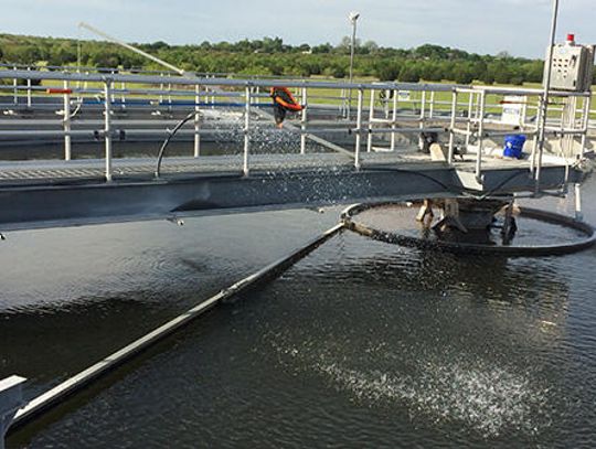 City of Kyle repairs treatment plant, abates possible overflow into Plum Creek