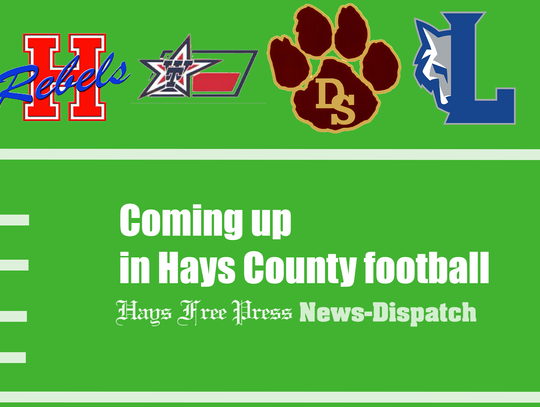 Coming up in Hays County football for Oct. 27