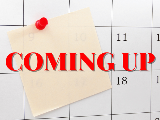 Coming Up: Week of 7/20