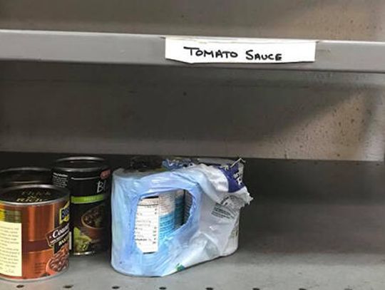 Community restocks empty shelves at Hays County Food Bank