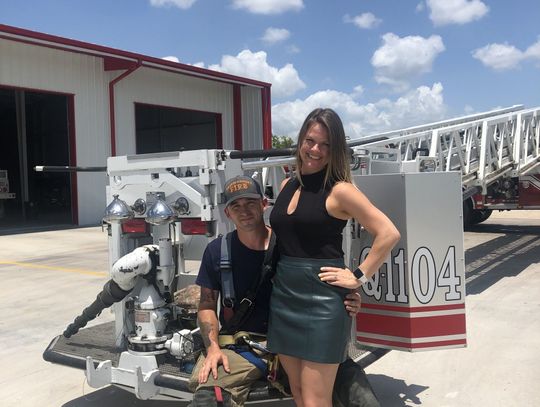 Community supports first responder amid wife’s hospitalization