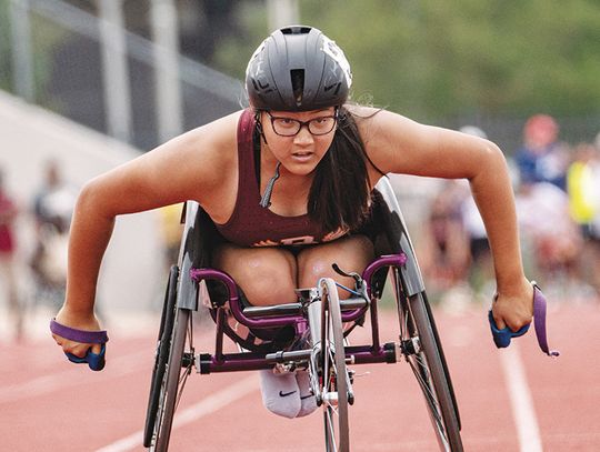 Isabel Crew earns 3 medals for Dripping Springs High School, Athlete of the Meet title