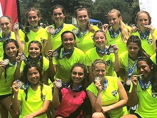 CTX Flash 03 girls are U16  President’s Cup state champs