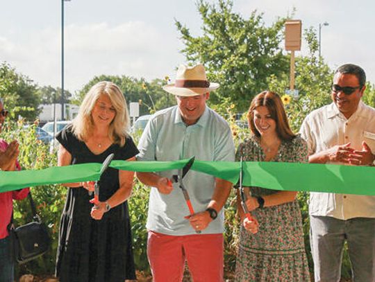 CTX Food Bank cuts ribbon on Garden Center