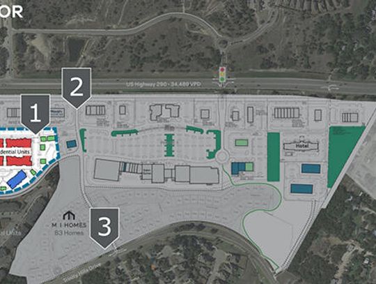 De-annexation land on 290 allows  multifamily project near Belterra