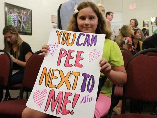 Debate erupts over gendered bathrooms at DSISD: Transgender bathroom policy comes under fire at board meeting