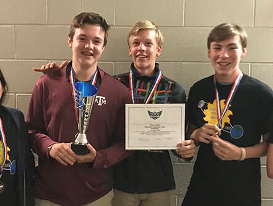 Destination Imagination team wins state title