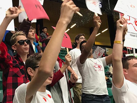 Domo arigato, Drip High Roboto: DS robotics team wins state award