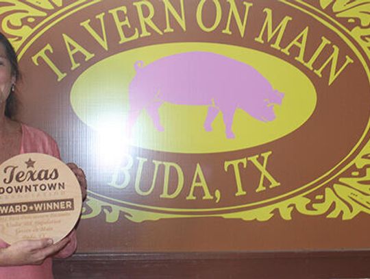 Downtown Buda business receives statewide honor