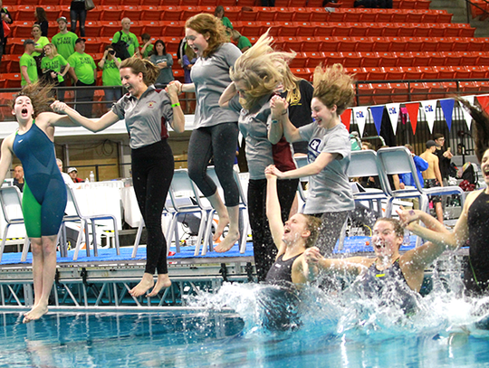 Dripping Springs claims 5A state swim title