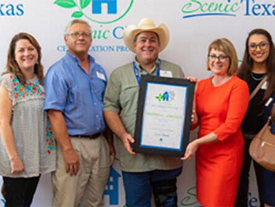 Dripping Springs earns Platinum Scenic City Certification Award