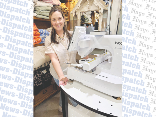 Dripping Springs embroidery studio stitches ideas into reality